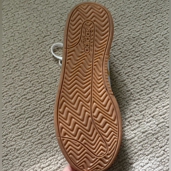 Gold Adidas Court Sneakers - Picture 4 of 5